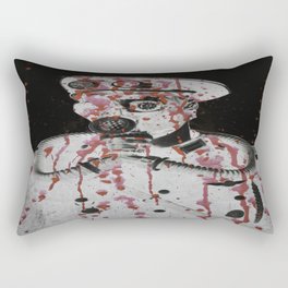 Bloody valentine negative Rectangular Pillow