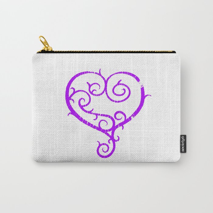 GO. LIVE. NOW. heart logo Carry-All Pouch