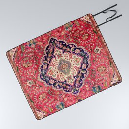 Tabriz Antique Persian Rug Print Picnic Blanket