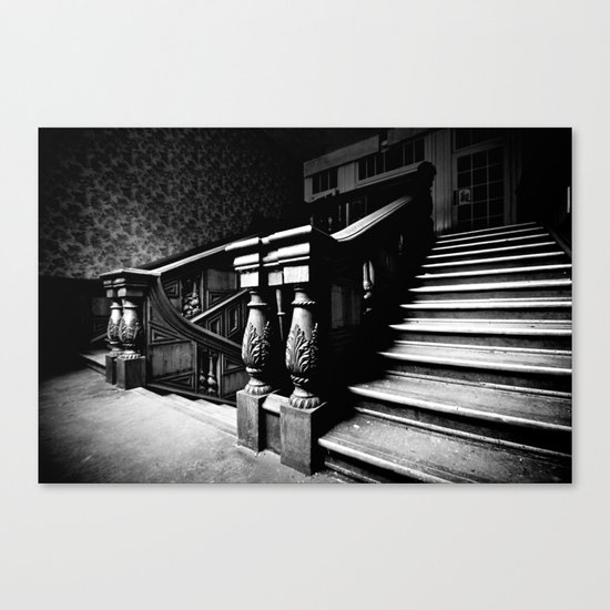 Come, follow me Canvas Print