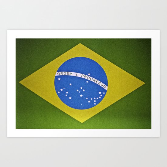 Patria Amada, Brasil (Brazil) Art Print