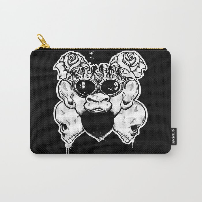 Rock Out Monkey Boy Carry-All Pouch