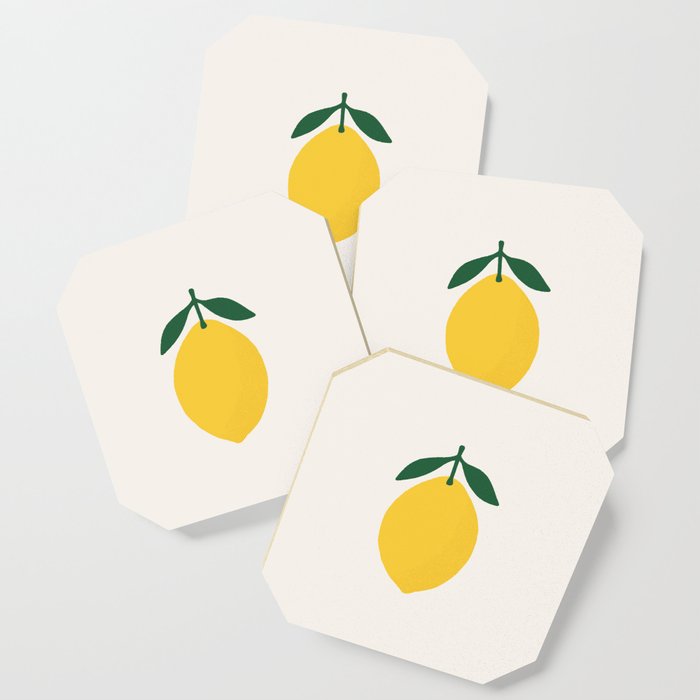 Lemon Citrus Coaster