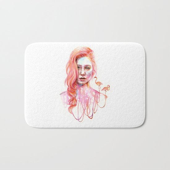 Flamingo Bath Mat