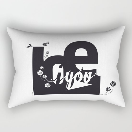 I Love You 3 Rectangular Pillow