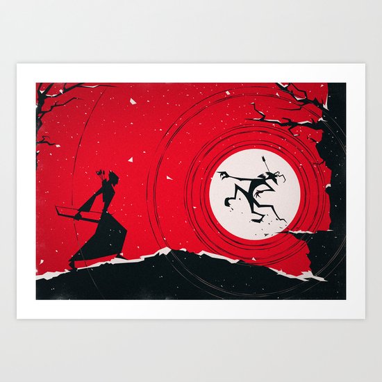 Too Slow. Art Print