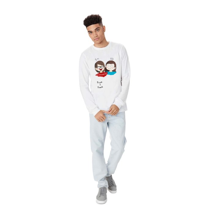 Frick and Frack Long Sleeve T Shirt by devinternet Society6