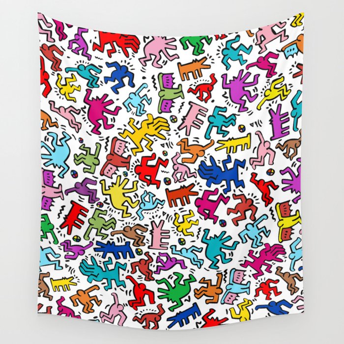 Keith haring online tapestry