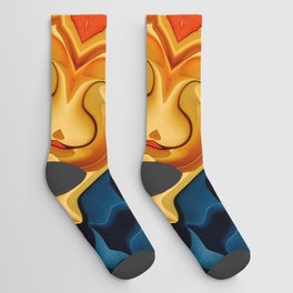 New Mandala Art Socks
