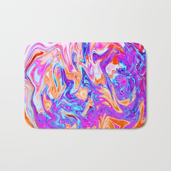 Marbled I Bath Mat