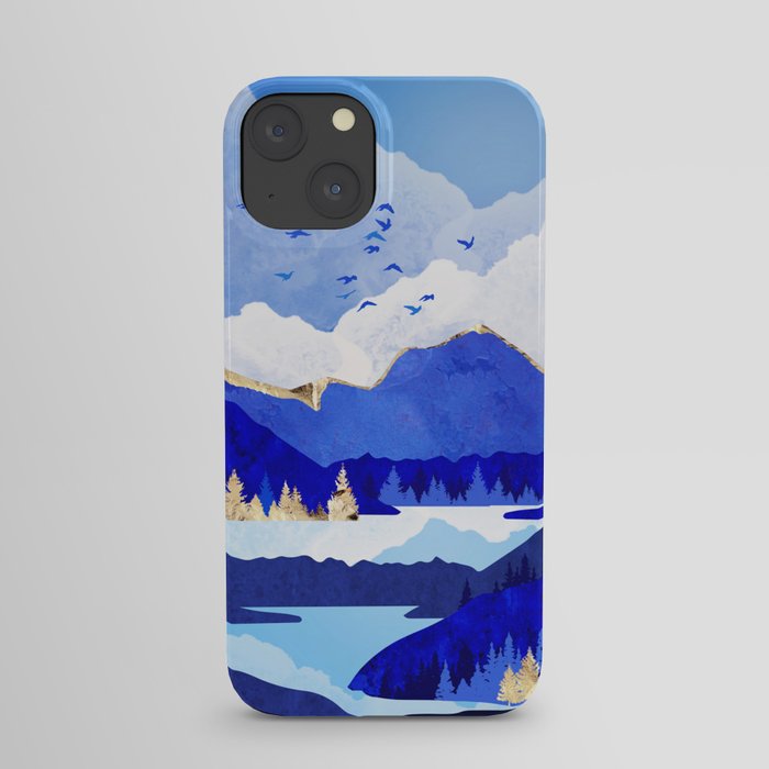 Blue Lake iPhone Case