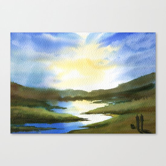 Sunburst Canvas Print