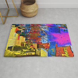 The Lawyers Office And The Village Shops Area & Throw Rug