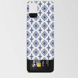 Blue Native American Tribal Pattern Android Card Case
