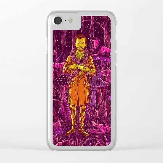 Adam in Wonderland Clear iPhone Case