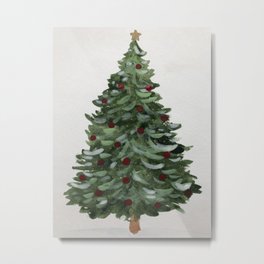 Christmas Tree Metal Print