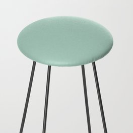 ALOE COLOR. Light Pastel Turquoise   Counter Stool