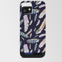 Feathers iPhone Card Case