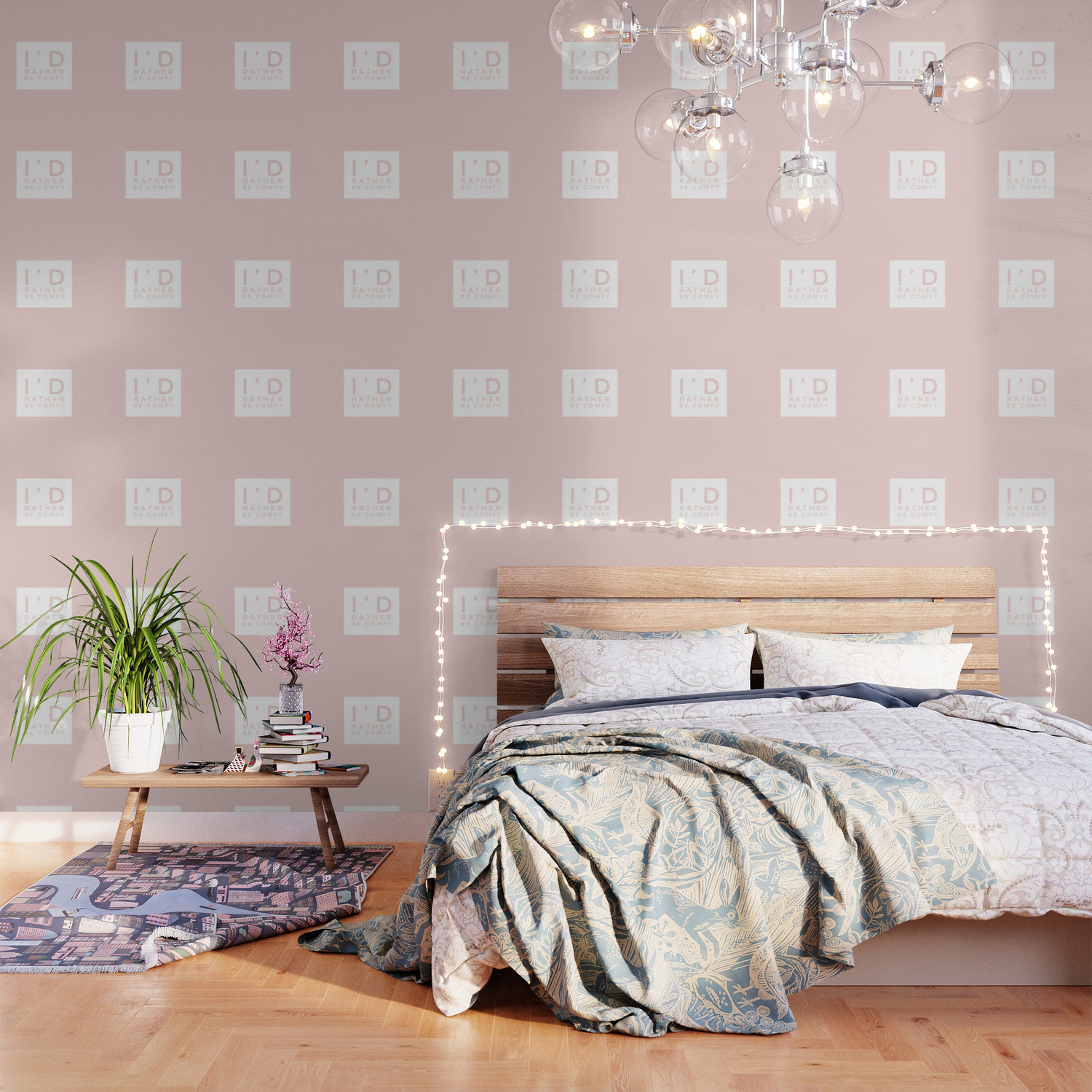Be Comfy Wallpaper By Blikk Society6