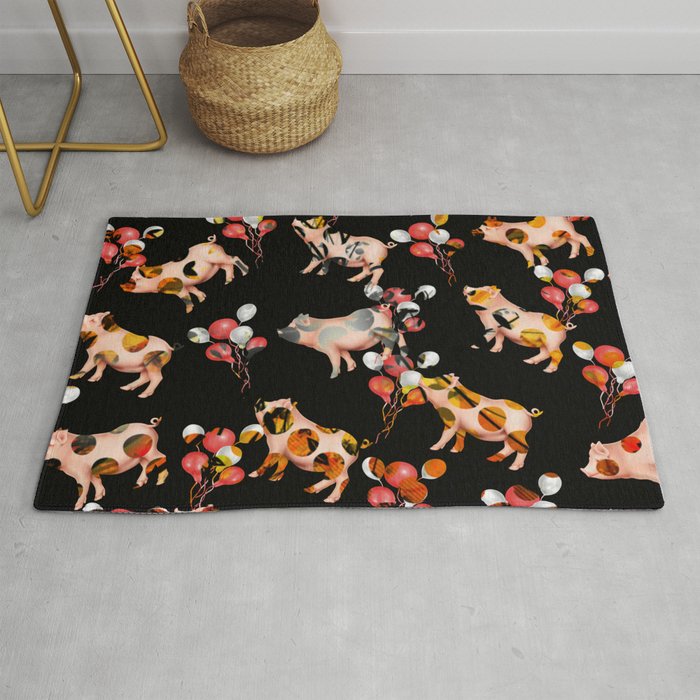 New Year 2019 pattern Rug