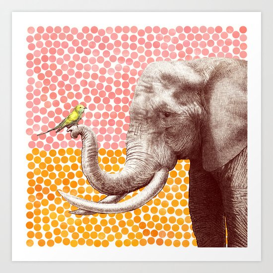 New Friends 2 by Eric Fan & Garima Dhawan Art Print
