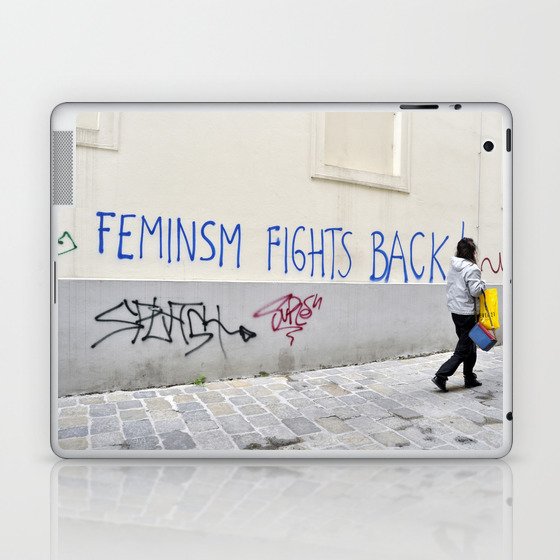 Feminism fights back Laptop & iPad Skin