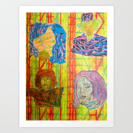 All Eyes On You Art Print