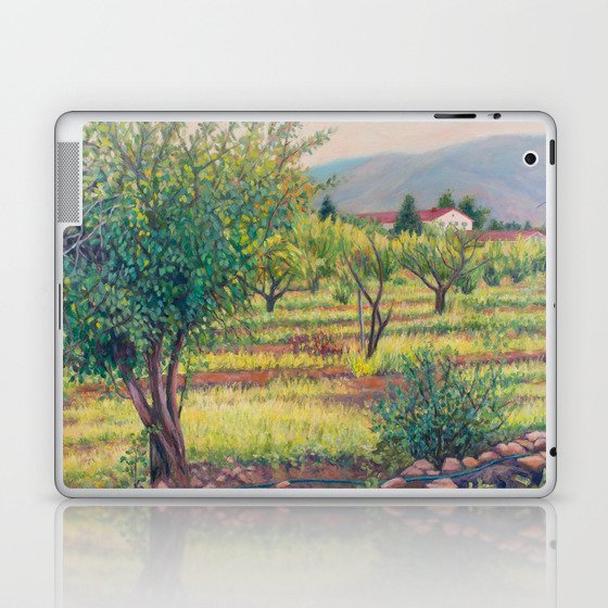 Apricot Orchard Laptop & iPad Skin