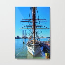 Elissa Tall Ship Metal Print | Color, Ship, Ocean, Elissa, Galveston, Photo, Moored, Scotland, Water, Texas 