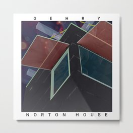 Frank Gehry - Norton House | Qualitative Metal Print