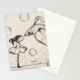 Dreamer & Obie (pen) Stationery Cards