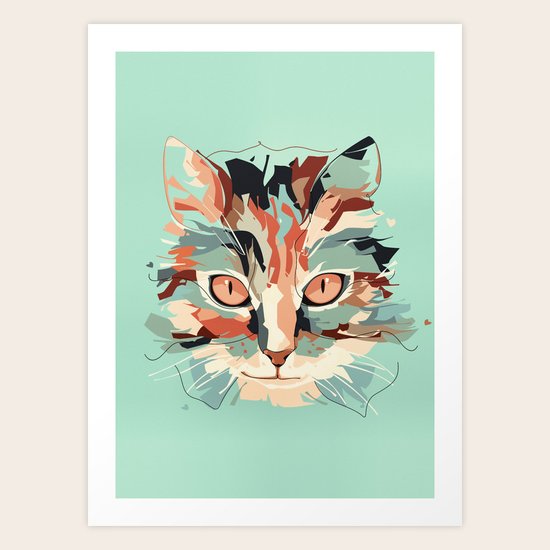 cat Art Print