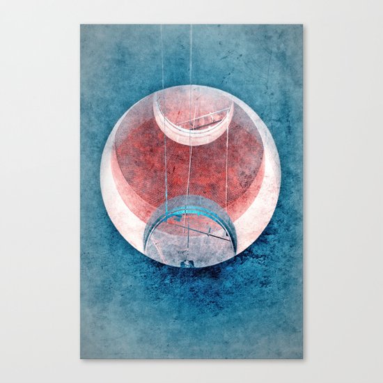 even Canvas Print