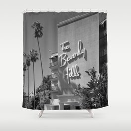 Beverly Hills Shower Curtains For Any, Beverly Hills Hotel Shower Curtain