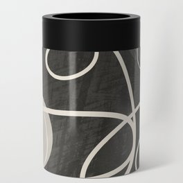 Abstract Face Line Art 13 Can Cooler