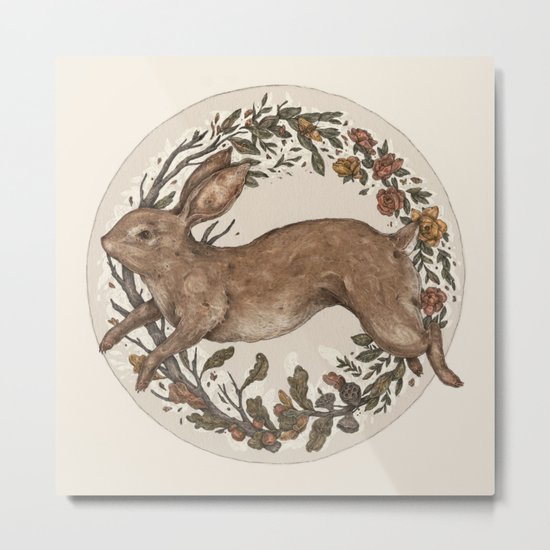 Rabbit Metal Print
