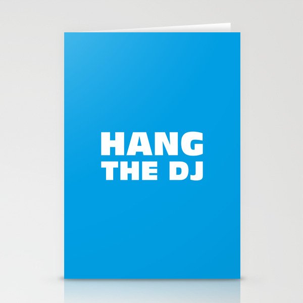 Hang The DJ Stationery Cards