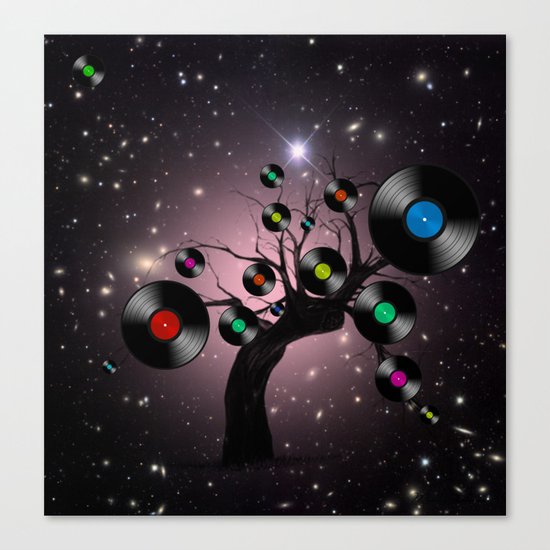 music Canvas Print