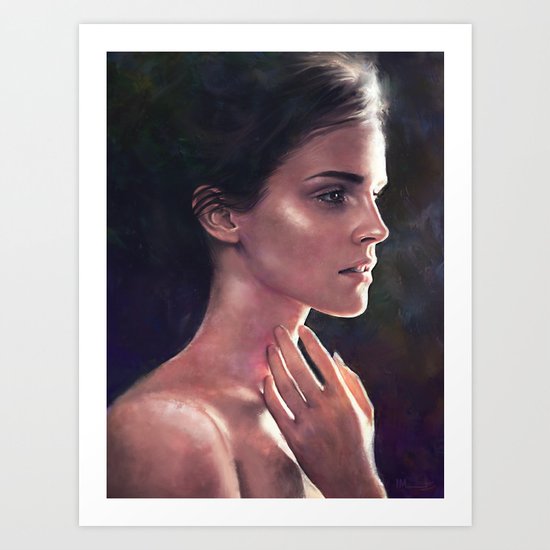 Emma Watson Art Print