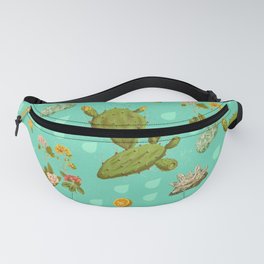 Crystals, cacti & oranges Fanny Pack