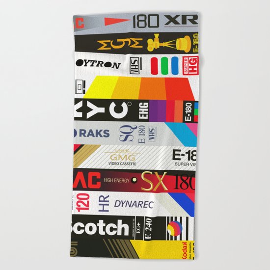 VHS Beach Towel