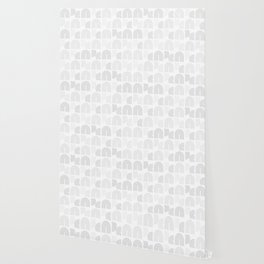 Arch Pattern Light Grey Wallpaper