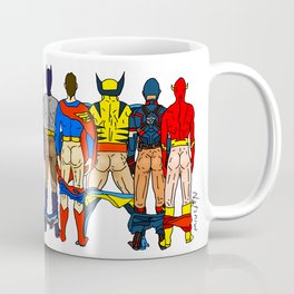 Superhero Butts Coffee Mug