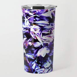 dark purple floral fairy bed Travel Mug