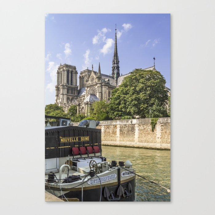 PARIS Cathedral Notre-Dame Canvas Print