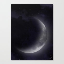 Devoured Moon Canvas Print