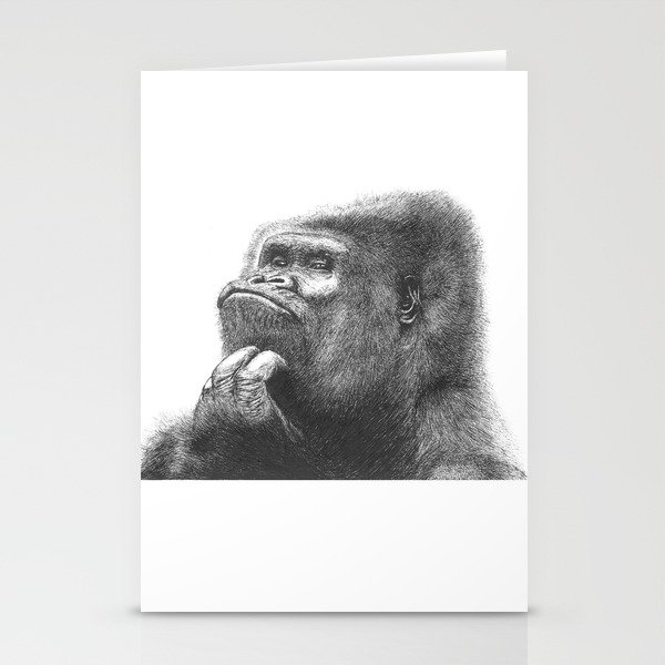Gorilla Stationery Cards