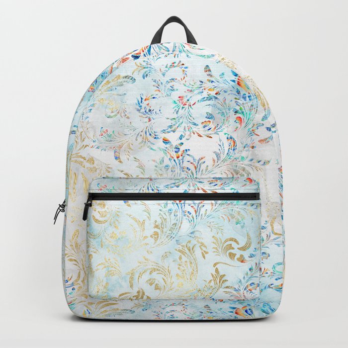Feather peacock #12 Backpack