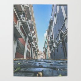 Puerto Rico Streets Poster
