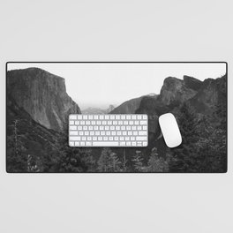 Tunnel View at Yosemite National Park Desk Mat
